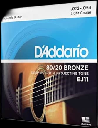 D'Addario EJ11 80/20 Bronze Light