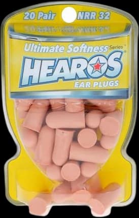 Hearos Ultimate Softness Earplugs