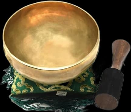 Thamelmart 8.5-Inch Hand-Hammered Singing Bowl