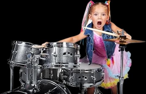 Pearl Roadshow Jr. 5-Piece Drum Set (RSJ465C)