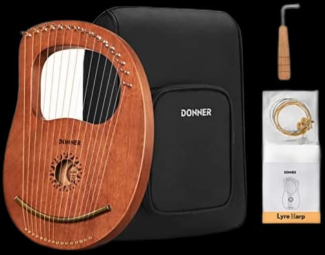 Donner 16-String Lyre Harp