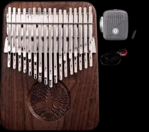 Hluru 34-Key Chromatic Kalimba