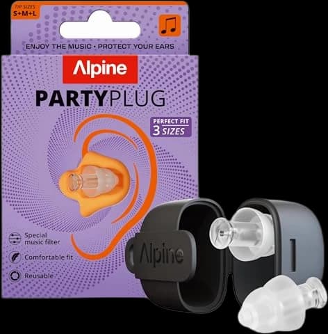 Alpine PartyPlug Concert Earplugs
